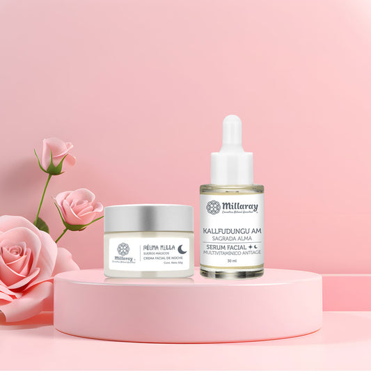 Beauty Noche - Serum Ácido Hialurónico + Crema de Noche