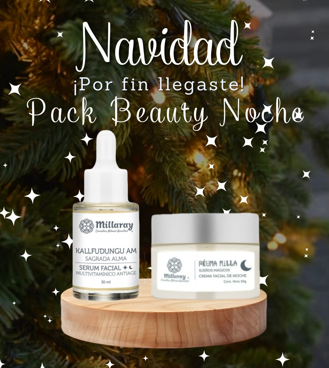 Beauty Noche - Serum Ácido Hialurónico + Crema de Noche