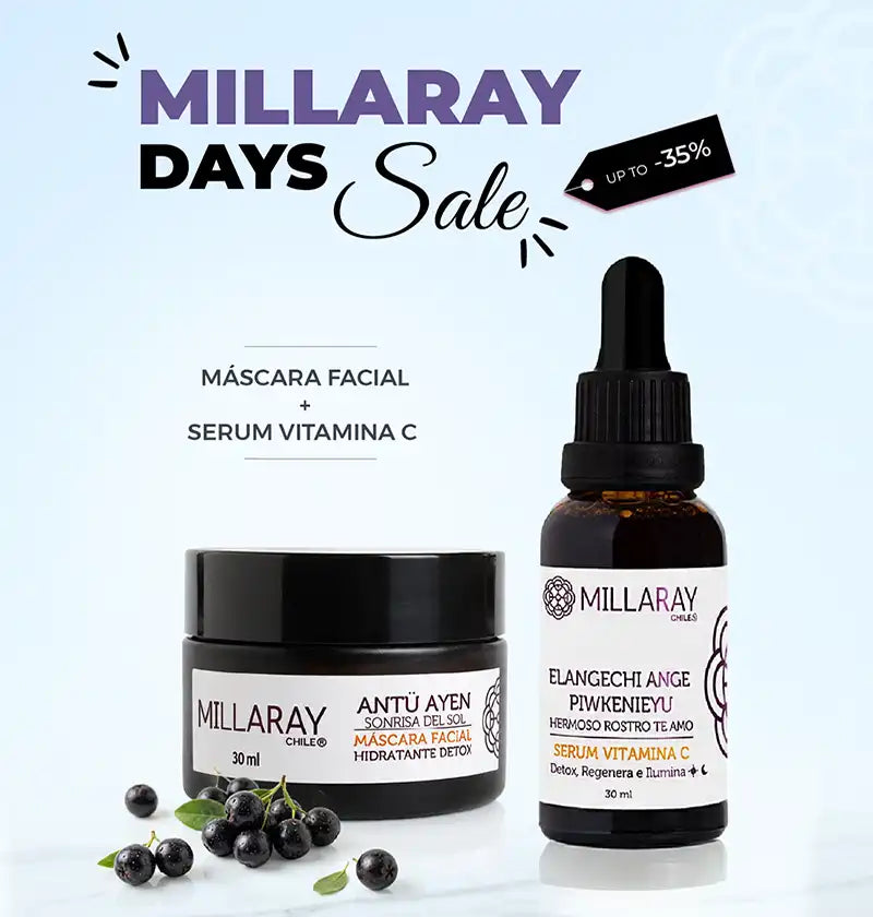 Pack Serum Vitamina C + Máscara Maqui