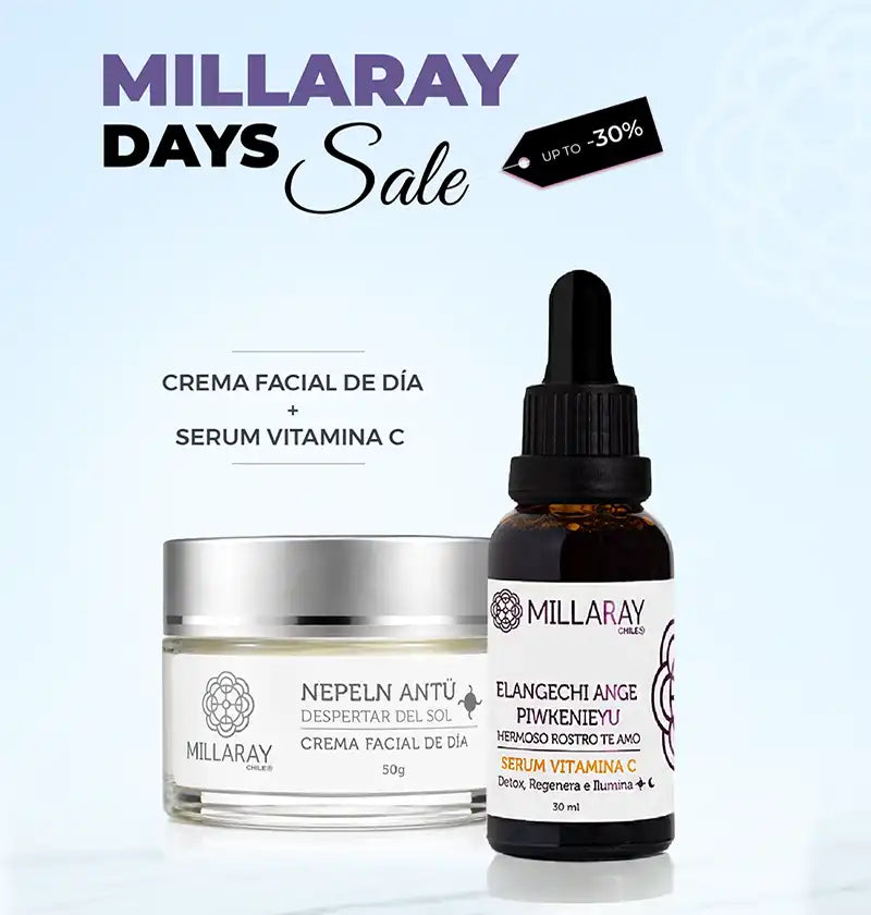 Serum Vitamina C de Maqui + Crema Hidratante de Día