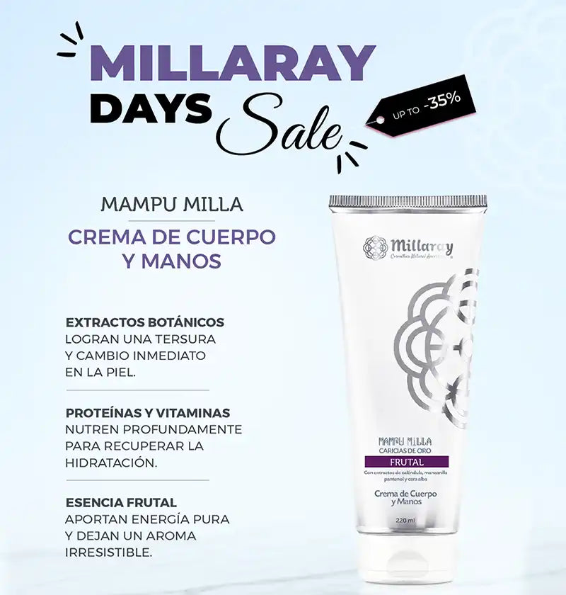 Crema de Cuerpo y Manos Hidratante Frutal