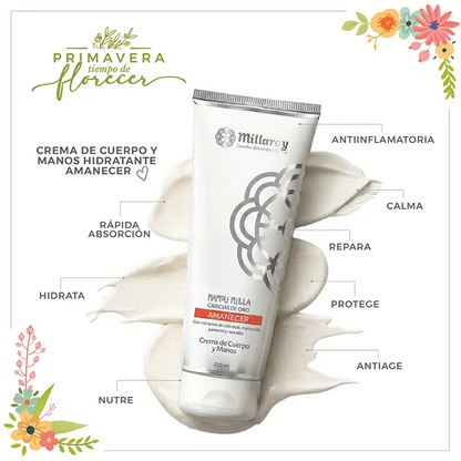 Crema de Cuerpo y Manos Hidratante Amanecer