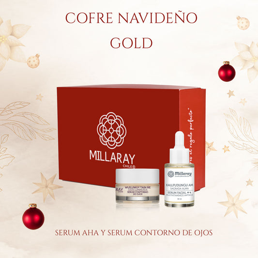 GOLD  Serum Ácido Hialurónico + Serum Contorno de Ojos
