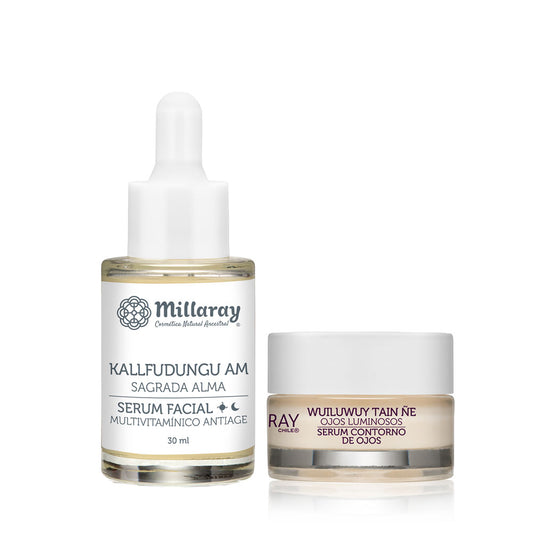 GOLD  Serum Ácido Hialurónico + Serum Contorno de Ojos