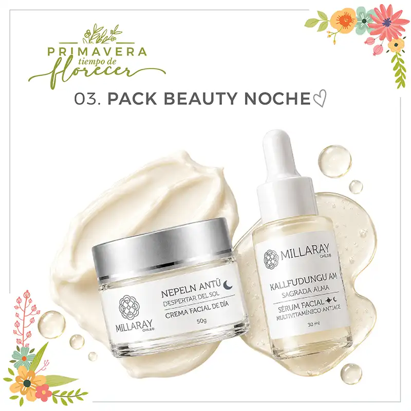 Beauty Noche - Serum Ácido Hialurónico + Crema de Noche