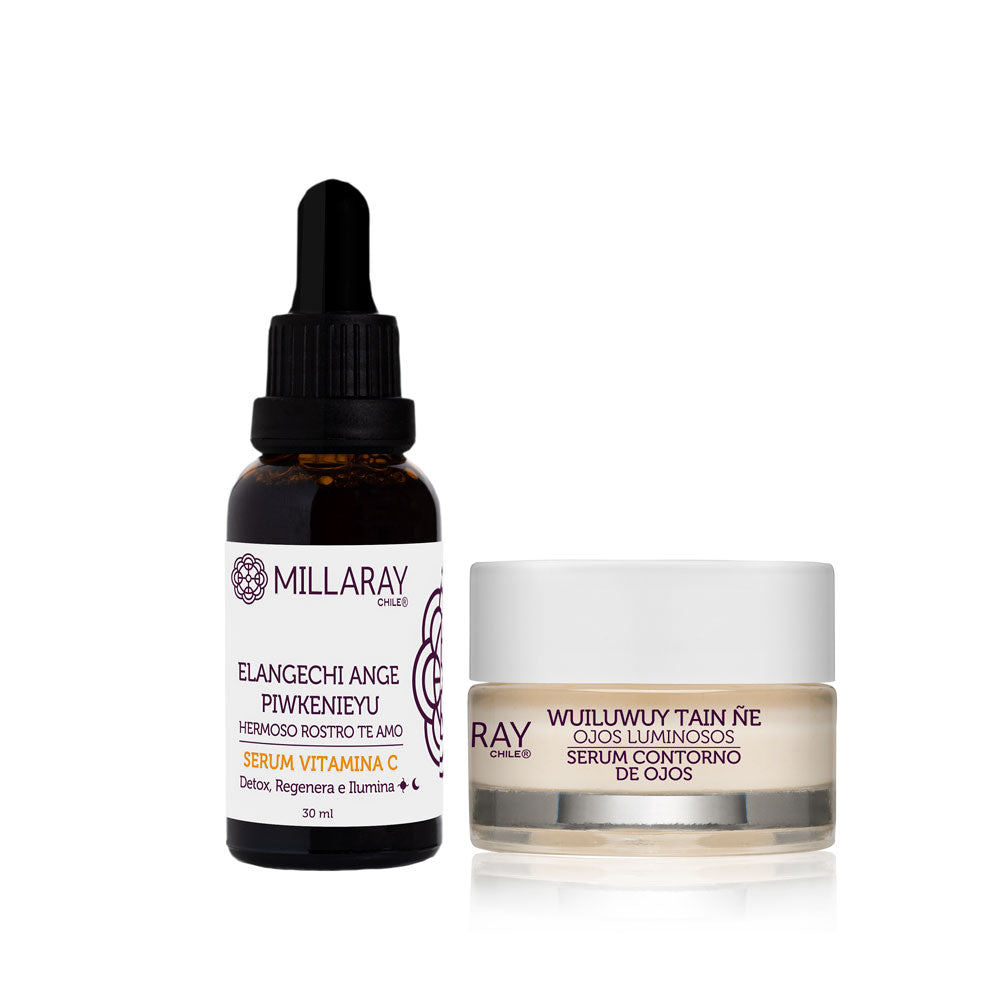 Gold Max Serum Vitamina C+ Serum Contorno de Ojos